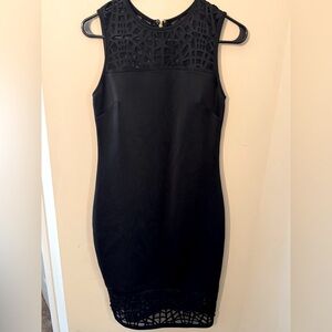 Thalia Sodi Black Cutout Mini Dress